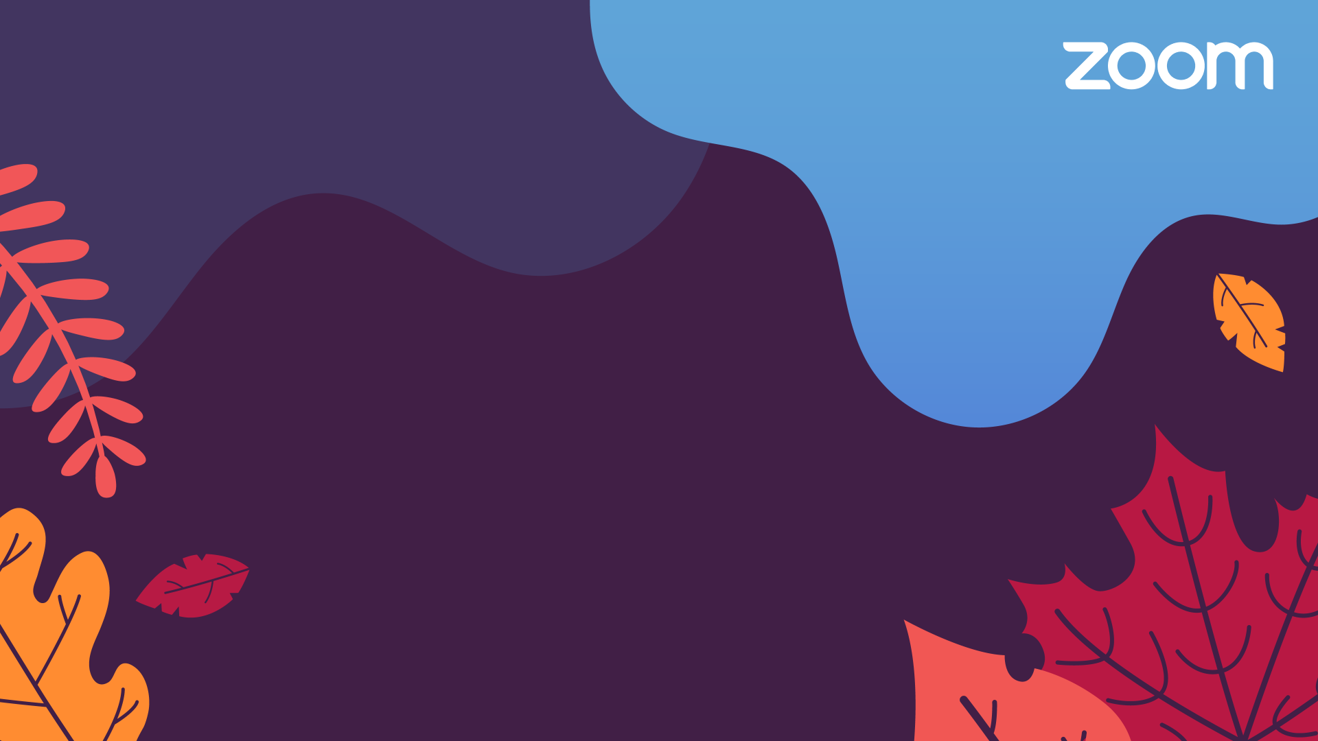 Autumn Abstract Purple