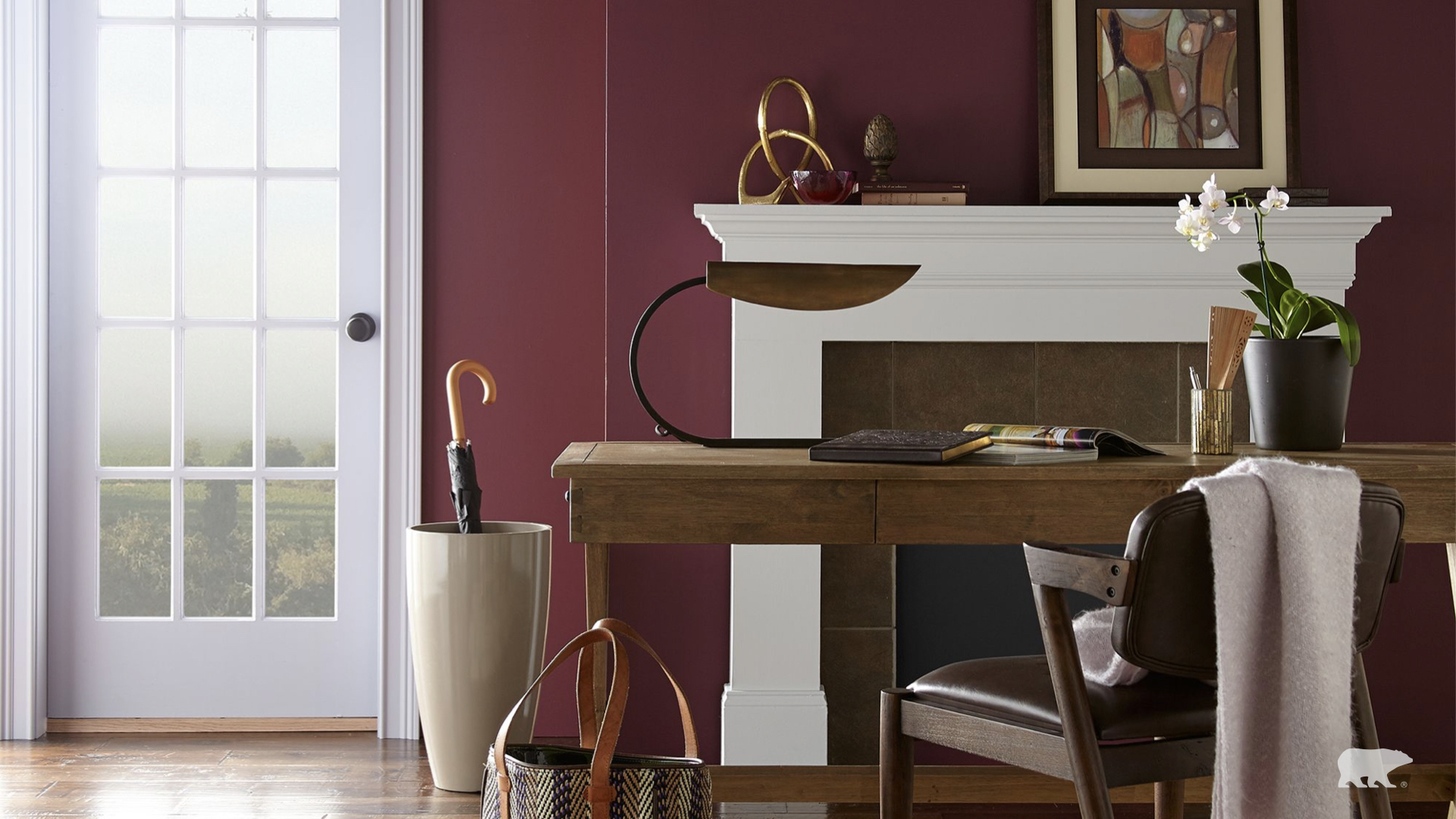 Modern Minimalist Workspace Haven