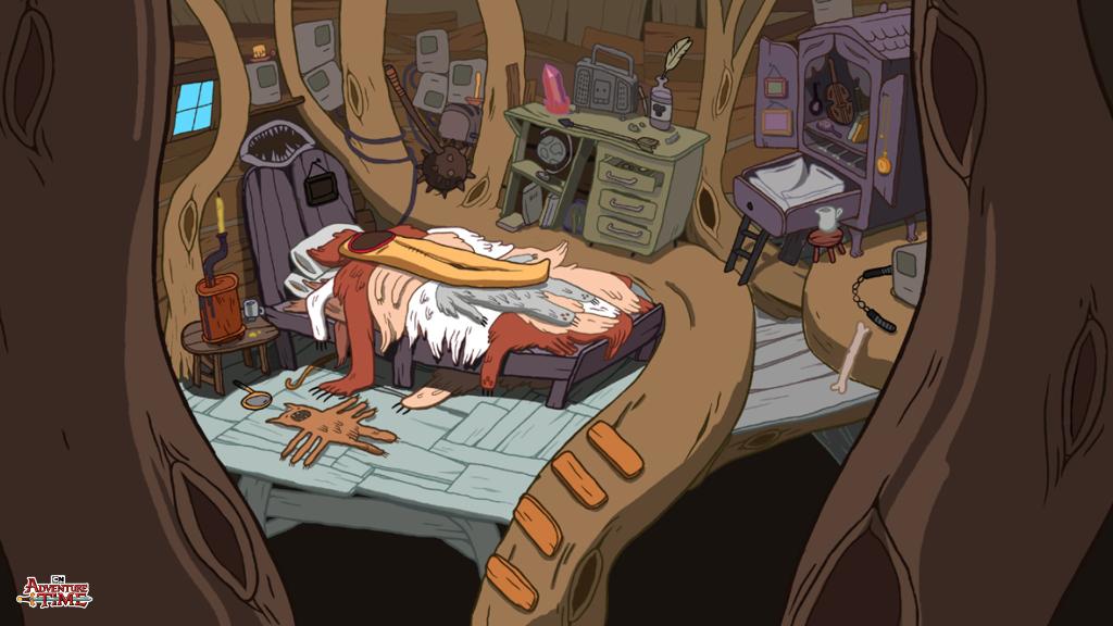 Finn and Jake’s Treehouse Bedroom