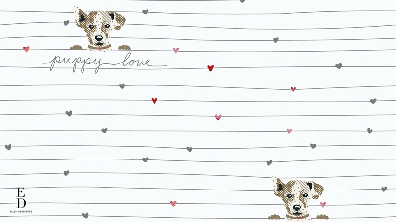Playful Pups & Hearts