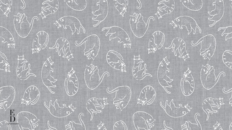 Minimalist Animal Sketch Texture