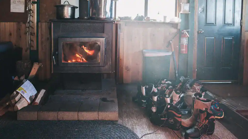 Fireside Home Office Retreat