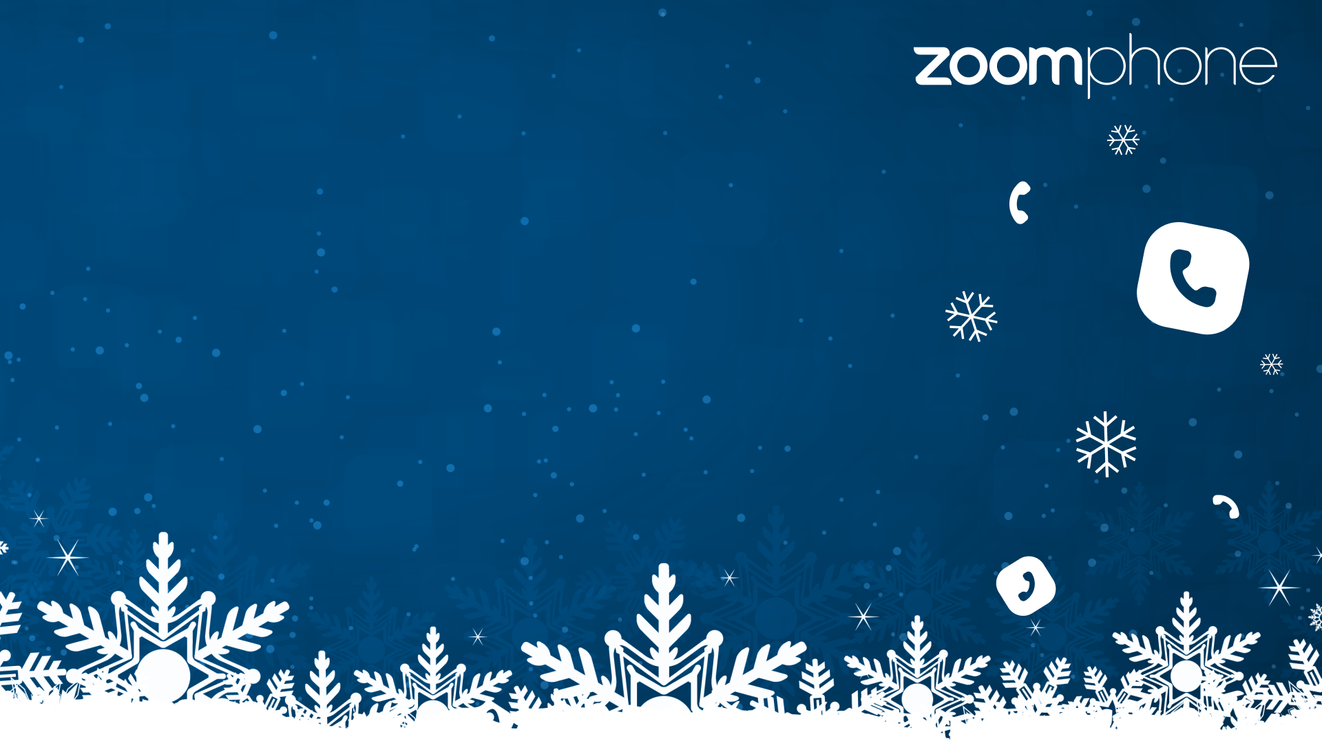 Snowy Tech Winter Border